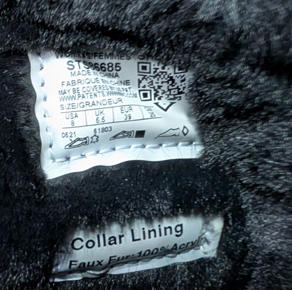 Sperry Waterproof Leather Black Buckle Boots Size 8 - Picture 3 of 8